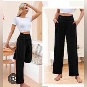 Arolina Wide Leg Stretchy Yoga Pants